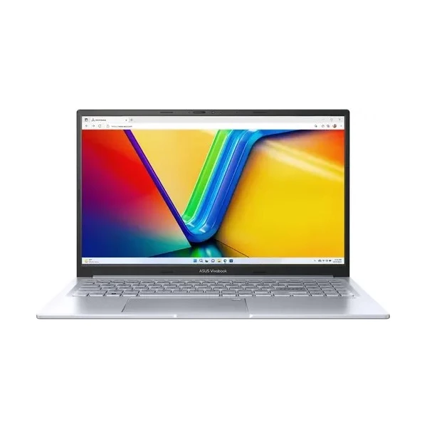 Ноутбук ASUS VivoBook 15X OLED K3504VA-MA469, 15.6 ", INTEL Iris Xe Graphics, 16 ГБ RAM, серебристый [90NB10A2-M00JY0]