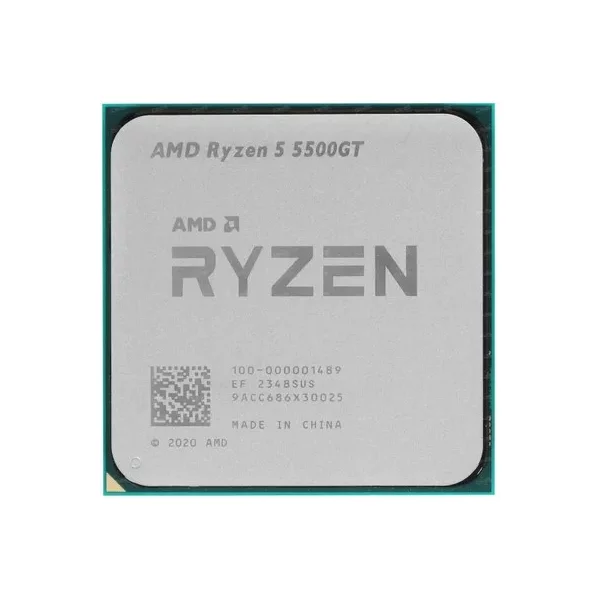 Процессор AMD Ryzen 5 5500GT 3.6 ГГц и 4.4 в режиме Turbo Ггц  Turbo, [100-000001489]