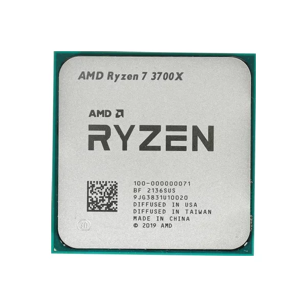 Процессор AMD Ryzen 7 3700X 3.6 ГГц и 4.4 в режиме Turbo Ггц  Turbo, [100-000000071]