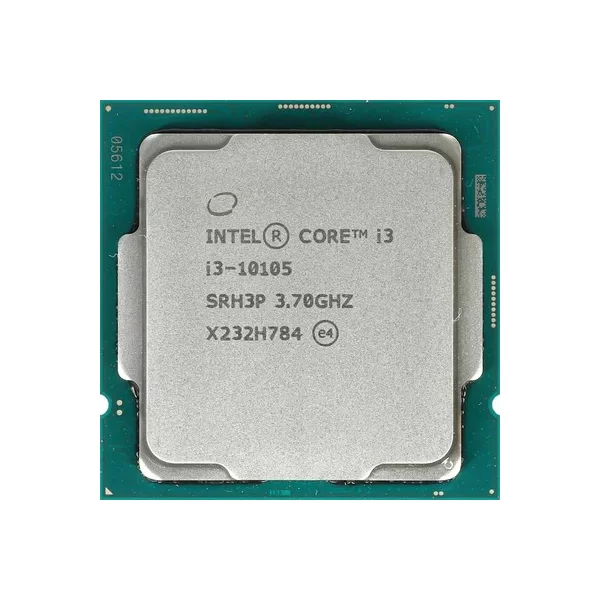 Процессор INTEL Core i3 10105 3.7 ГГц и 4.4 в режиме Turbo Ггц  Turbo, [CM8070104291321 SRH3P]