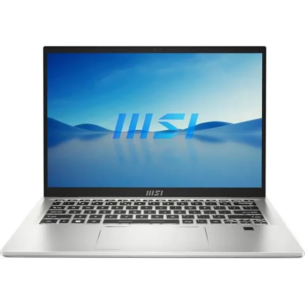 Ноутбук MSI Prestige 14H B12UCX-608US, 14 ", NVIDIA GeForce RTX 2050, 16 ГБ RAM, серебристый [9S7-14F122-608]