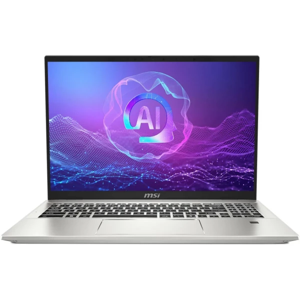 Ноутбук MSI Prestige A16 AI+ A3HMG-083RU, 16 ", AMD Radeon 880M, 32 ГБ RAM, серебристый [9S7-159K32-083]