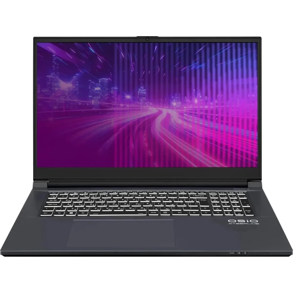 Купить Ноутбуки OSIO CyberLine , 17.3 ", NVIDIA GeForce RTX 4060, 16 ГБ RAM, темно-серый [C170I-003], цены, характеристики, доставка по РФ