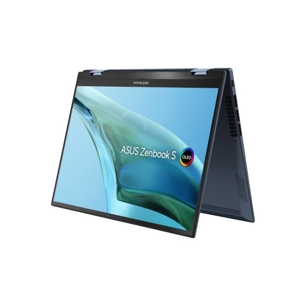 Купить Ноутбук ASUS Zenbook S13 Flip OLED UP5302Z-LX136W, 13.3 ", INTEL Iris Xe graphics G7, 16 ГБ RAM, синий [90NB0VV1-M00F10], цены, характеристики, доставка по РФ