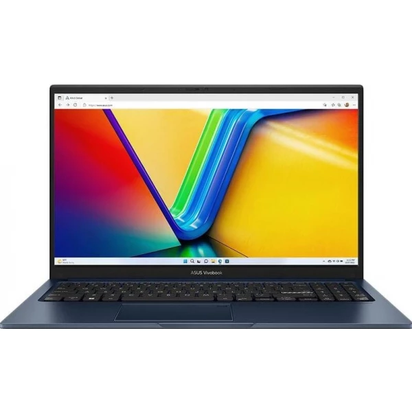 Ноутбук ASUS VivoBook 15 X1504VA, 15.6 ", INTEL Iris Xe Graphics, 16 ГБ RAM, темно-синий [90NB10J1-M01J40]