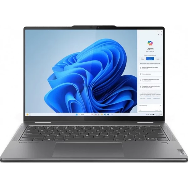 Ноутбук Lenovo Yoga 7 2-in-1 14AHP9 , 14 ", AMD Radeon 760M, 16 ГБ RAM, серый [83DK006SRK]