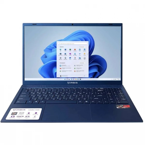 Ноутбук IRBIS Breeze , 15.6 ", UHD Graphics, 16 ГБ RAM, темно-синий [15NBC1015M]