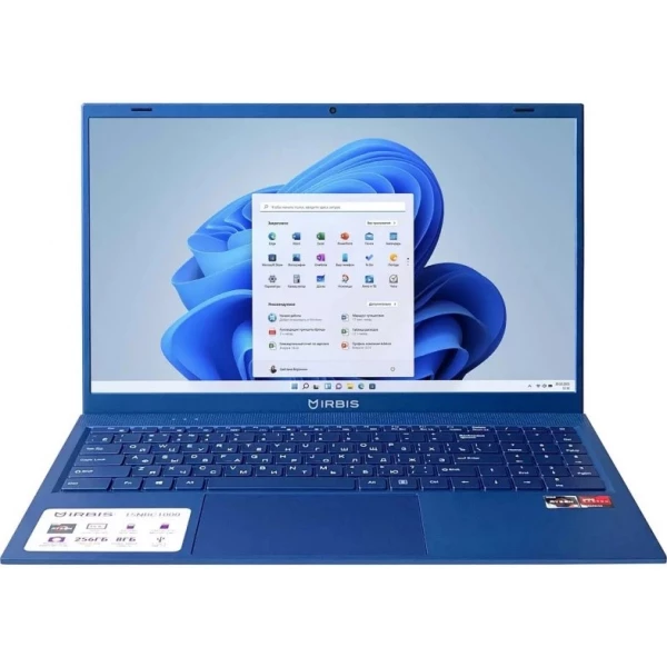 Ноутбук IRBIS Blizzard , 15.6 ", AMD Radeon Vega 3, 16 ГБ RAM, синий [15NBC1000_G3]