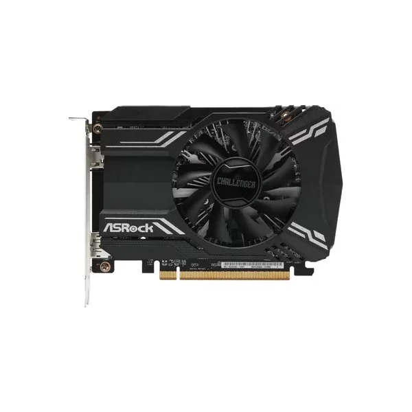 Видеокарта ASROCK RX6400 CLI 4G 4 ГБ, GDDR6, 1923 МГц (2039 МГц, в режиме Boost) Мгц [RX6400 CLI 4G]
