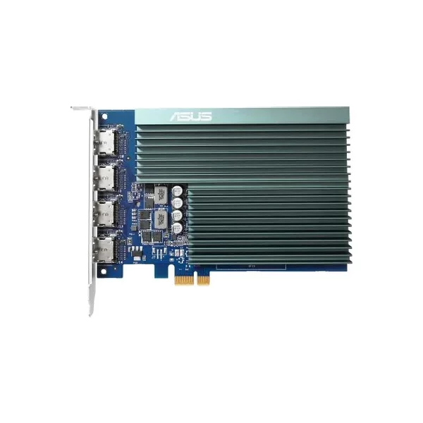 Видеокарта ASUS GT730-4H-SL-2GD5 2 ГБ, GDDR5, 902 МГц (927 МГц, в режиме Boost) Мгц [GT730-4H-SL-2GD5]