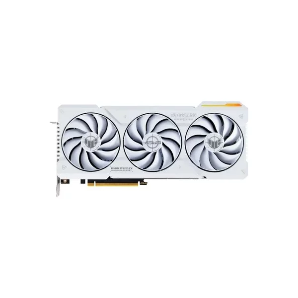 Купить Видеокарта ASUS TUF-RTX4070TIS-O16G-WHITE-GAMING 16 ГБ, GDDR6X, 2640 МГц (2670 МГц, в режиме Boost) Мгц [TUF-RTX4070TIS-O16G-WHITE-GAM], цены, характеристики, доставка по РФ