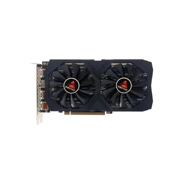 Видеокарта BIOSTAR VA6606RM81 8 ГБ, GDDR6, 1626 МГц (2491 МГц, в режиме Boost) Мгц [VA6606RM81]