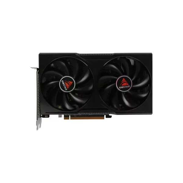Видеокарта BIOSTAR RX7600 OC 8 ГБ, GDDR6, 2318 МГц (2655 МГц, в режиме Boost) Мгц [VA76S6RM81]