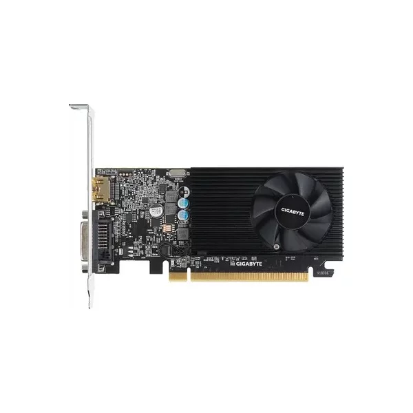 Видеокарта GIGABYTE GeForce GT 1030 2 ГБ, DDR4, 1177 МГц (1379 МГц, в режиме Boost) Мгц [GV-N1030D4-2GL]