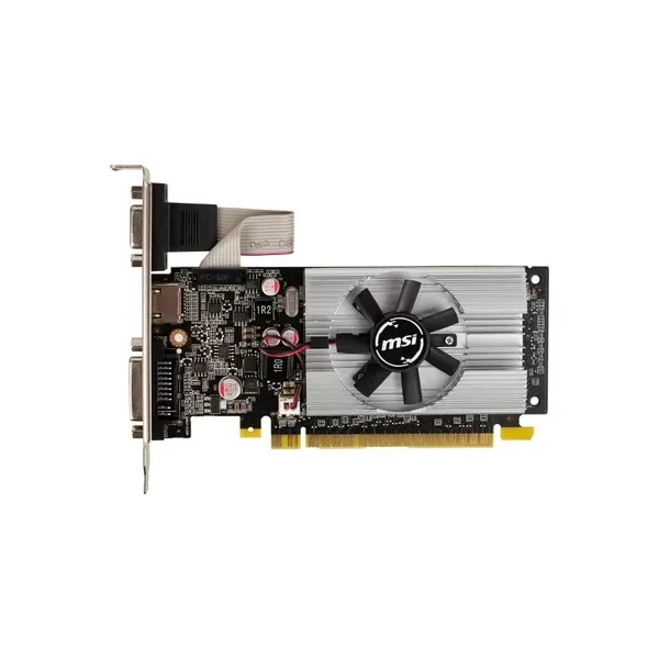 Видеокарта MSI N210-1GD3/LP 1 ГБ, DDR3, 460 Мгц [N210-1GD3/LP]