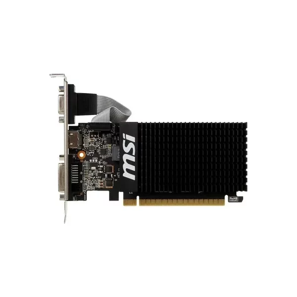 Видеокарта MSI GeForce GT 710 2 ГБ, DDR3, 954 Мгц [GT 710 2GD3H LP]