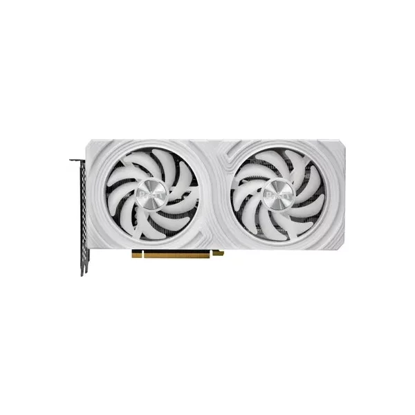 Видеокарта PALIT RTX4060TI DUAL WHITE 8 ГБ, GDDR6, 2310 МГц (2535 МГц, в режиме Boost) Мгц [NE6406T019P1-1048L]