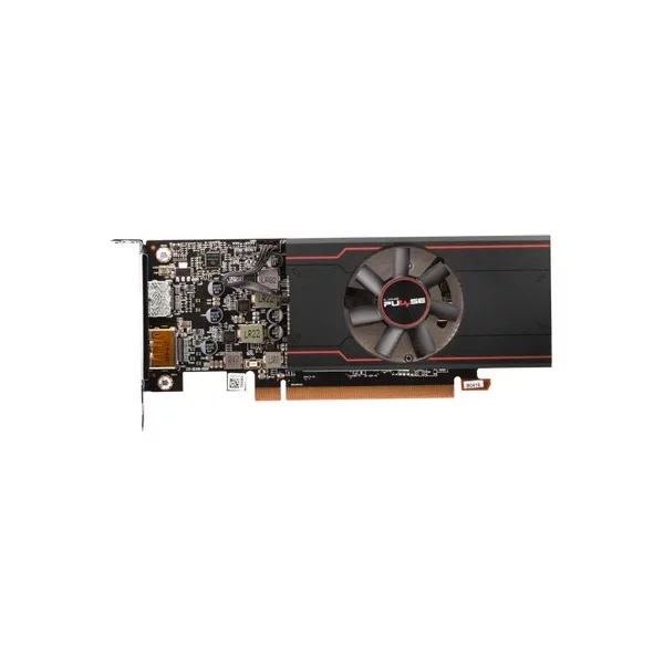 Видеокарта SAPPHIRE RX 6400 GAMING 4 ГБ, GDDR6, 2039 МГц (2321 МГц, в режиме Boost) Мгц [11315-01-20G]