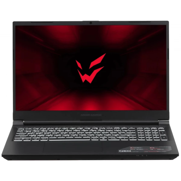 Ноутбук ARDOR GAMING NEO, 15.6 ", NVIDIA GeForce RTX 3050, 16 ГБ RAM, черный [N15-I5ND411]