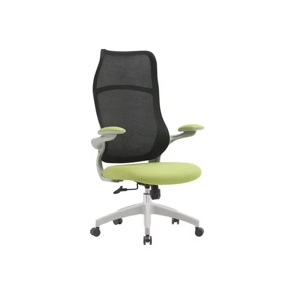 Кресло CACTUS CS-GMC505-GYGN на колесиках, сетка/ткань, салатовый [CS-GMC505-GYGN]