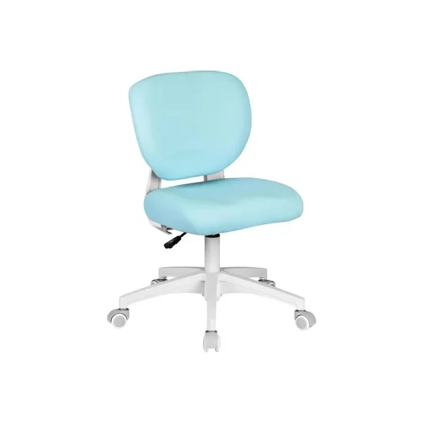 Кресло CACTUS CS-CHR-3594BL на колесиках, ткань, голубой [CS-CHR-3594BL]