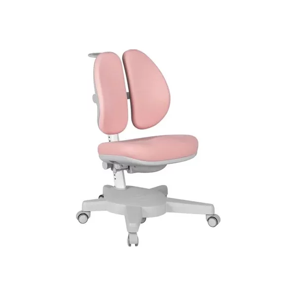 Кресло CACTUS CS-CHR-3604PK на колесиках, ткань, розовый [CS-CHR-3604PK]
