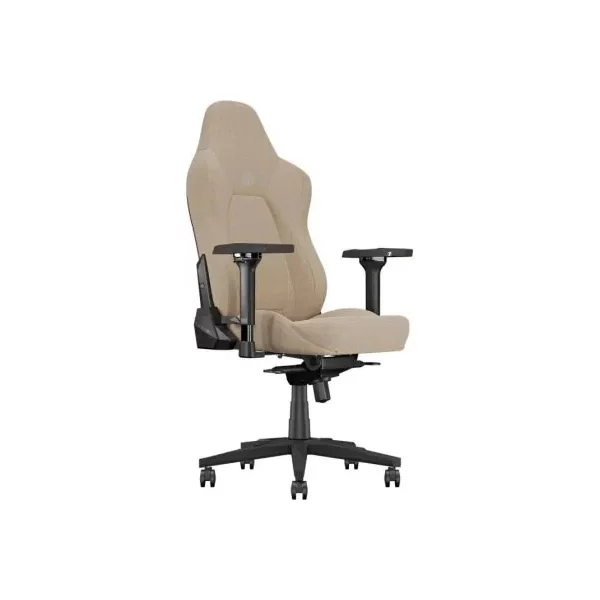 Кресло KARNOX KX800218-GXPF на колесиках, ткань, бежевый [KX800218-GXPF]