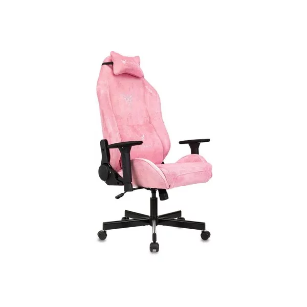 Купить Кресло KNIGHT N1 на колесиках, ткань, розовый [KNIGHT N1 PINK], цены, характеристики, доставка по РФ