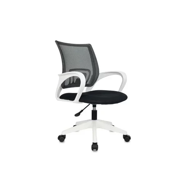 Купить Кресло БЮРОКРАТ CH W 696 на колесиках, сетка/ткань, черный [CH W 696 BLACK], цены, характеристики, доставка по РФ