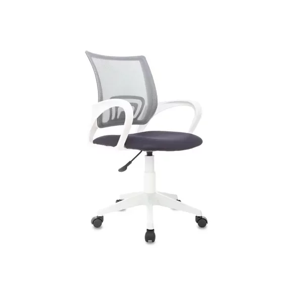 Купить Кресло БЮРОКРАТ CH W696 на колесиках, сетка/ткань, серый [CH W696 GREY], цены, характеристики, доставка по РФ