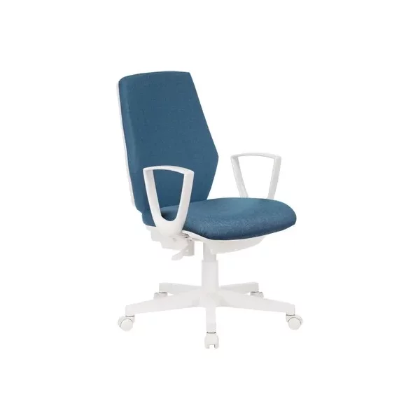 Кресло БЮРОКРАТ CH-W545 на колесиках, ткань, синий [CH-W545/DENIM]