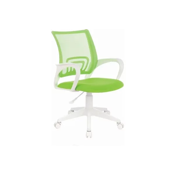 Купить Кресло БЮРОКРАТ CH-W695NLT на колесиках, сетка/ткань, салатовый [CH-W695NLT/SD/TW-18], цены, характеристики, доставка по РФ