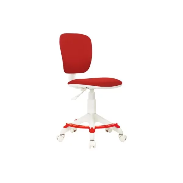 Купить Кресло БЮРОКРАТ CH-W204/F на колесиках, ткань, красный [CH-W204/F/RED], цены, характеристики, доставка по РФ