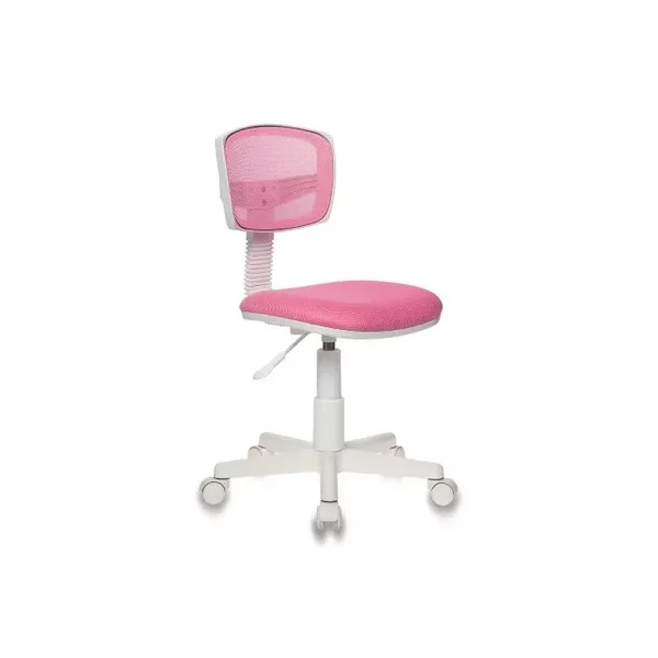Купить Кресло БЮРОКРАТ CH-W299 на колесиках, сетка/ткань, розовый [CH-W299/PK/TW-13A], цены, характеристики, доставка по РФ
