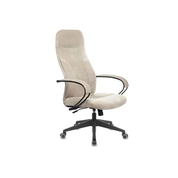 Купить Кресло БЮРОКРАТ CH-608Fabric на колесиках, ткань, бежевый [CH-608/FABRIC-BEIGE], цены, характеристики, доставка по РФ