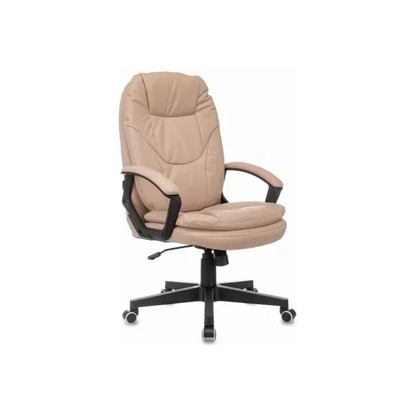 Кресло БЮРОКРАТ CH-868N на колесиках, эко.кожа, бежевый [CH-868N/BEIGE]