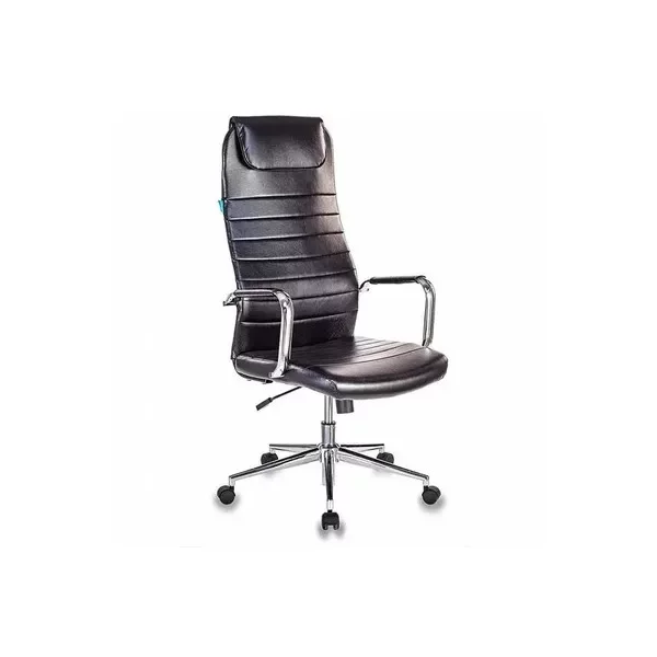 Купить Кресло БЮРОКРАТ KB-9N/ECO на колесиках, эко.кожа, черный [KB-9N/ECO/BLACK], цены, характеристики, доставка по РФ