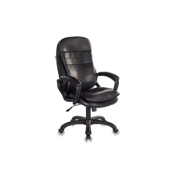 Кресло БЮРОКРАТ T-9950LT на колесиках, эко.кожа, черный [T-9950LT/BLACK]