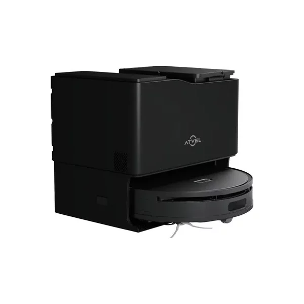 Робот-пылесос ATVEL R100, 450 Вт Вт, 5000 Па Па, 5200 мAч мАч, черный/белый [R100]
