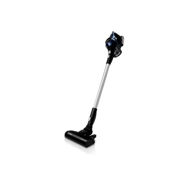 Вертикальный пылесос BOSCH BCS611P4A, 0.3 л л, черный/синий [BCS611P4A]