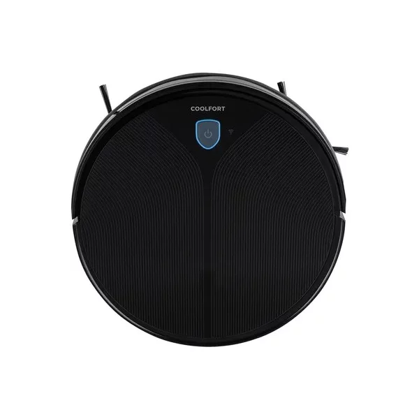 Робот-пылесос COOLFORT CF-3203, 0.6 л л, 30 Вт Вт, 1500 Па Па, 2600 мAч мАч, черный [CF-3203]