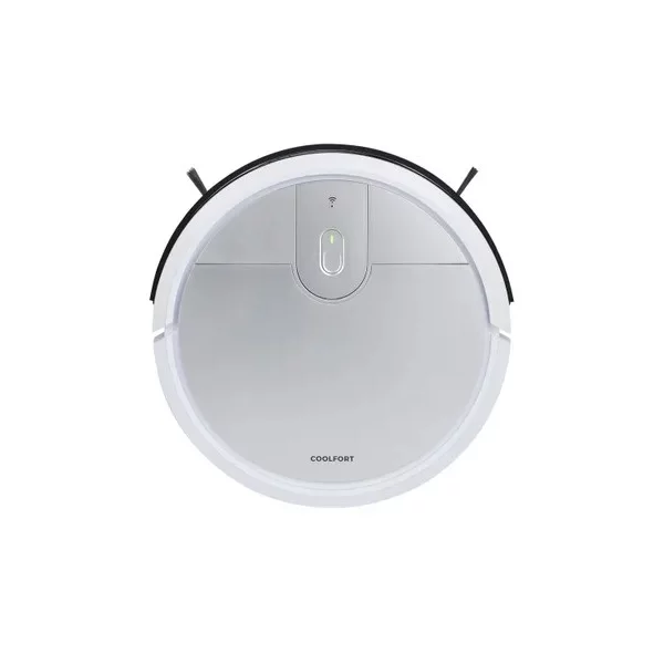 Робот-пылесос COOLFORT CF-3204, 0.4 л л, 20 Вт Вт, 450 Па Па, 2000 мAч мАч, белый [CF-3204]