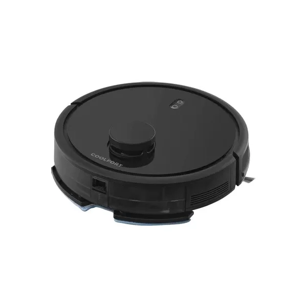Робот-пылесос COOLFORT CF-3206, 0.23 л л, 30 Вт Вт, 2200 Па Па, 3200 мAч мАч, черный [CF-3206]