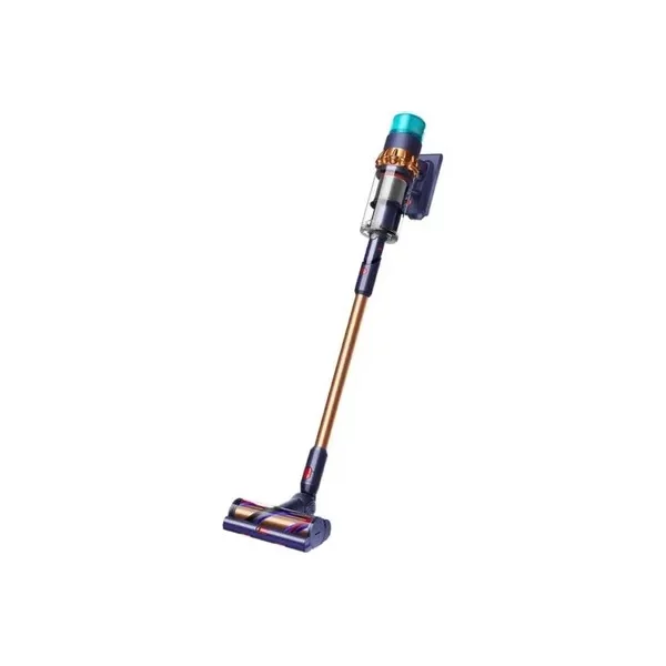 Вертикальный пылесос DYSON SV23 Gen5 DT Absolute, 0.77 л л, желтый/синий [447002-01]