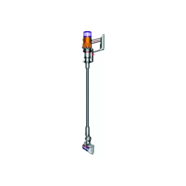 Вертикальный пылесос DYSON SV46 V12 Detect Slim Absolute, 0.35 л л, 545 Вт Вт, серебристый/желтый [448884-01]
