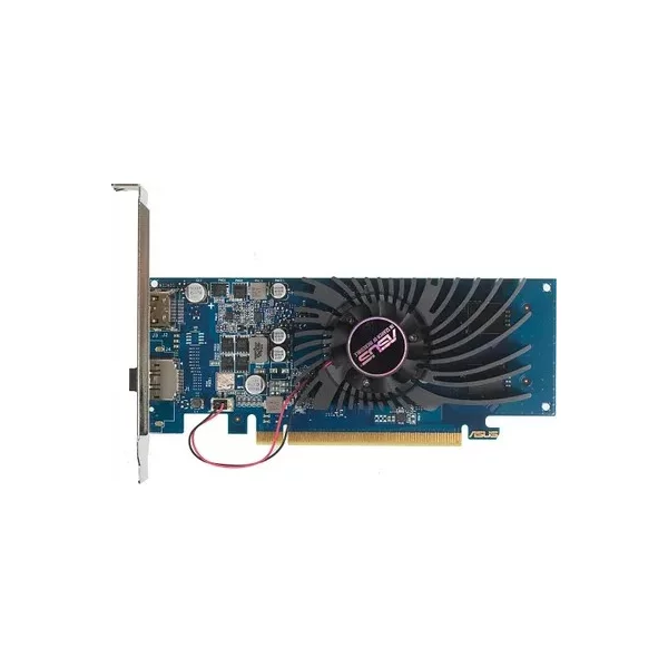 Видеокарта ASUS GeForce GT 1030 2 ГБ, GDDR5, 1228 МГц (1506 МГц, в режиме Boost) Мгц [GT1030-2G-BRK]
