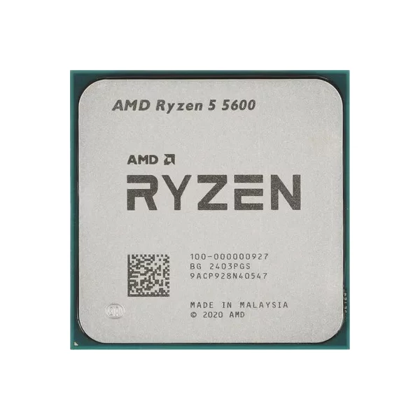 Процессор AMD Процессор AMD Ryzen 5 5600, AM4,  OEM [100-000000927] 3.5 ГГц и 4.4 в режиме Turbo Ггц  Turbo, [100-000000927]