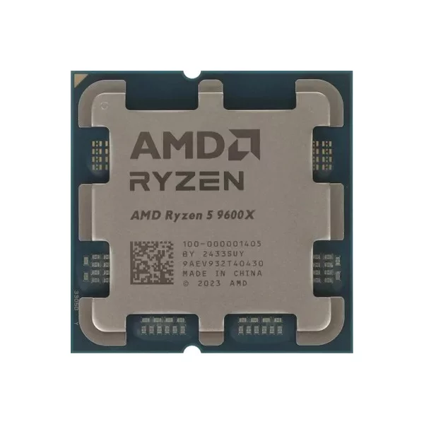 Процессор AMD Процессор AMD Ryzen 5 9600X, AM5,  BOX (без кулера) [100-100001405woz] 3.9 ГГц и 5.4 в режиме Turbo Ггц  Turbo, [100-100001405WOZ]