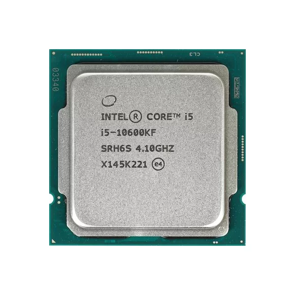Купить Процессор INTEL Процессор Intel Core i5 10600KF, LGA 1200,  OEM [cm8070104282136 srh6s] 4.1 ГГц и 4.8 в режиме Turbo Ггц  Turbo, [CM8070104282136 SRH6S], цены, характеристики, доставка по РФ