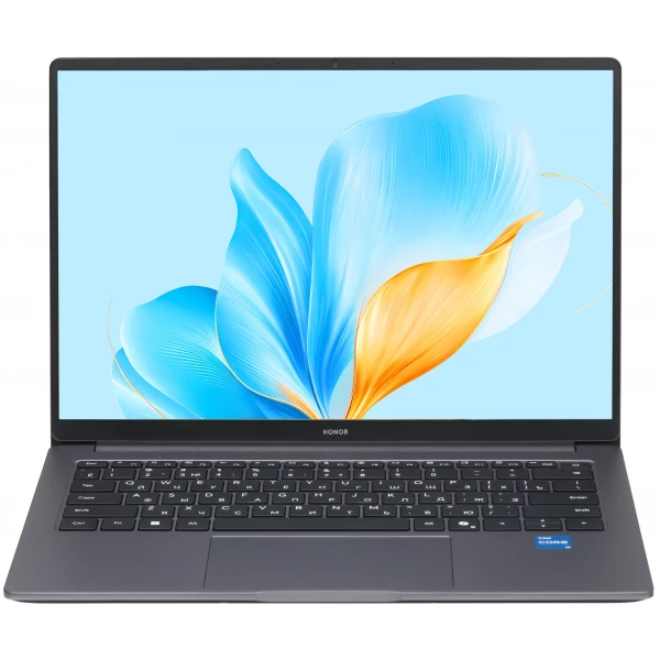 Ноутбук Honor MagicBook X14 2025, 14 ", INTEL UHD Graphics, 16 ГБ RAM, серый [5301ALXL]